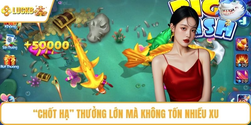 “Chốt hạ” thưởng lớn mà không tốn nhiều xu