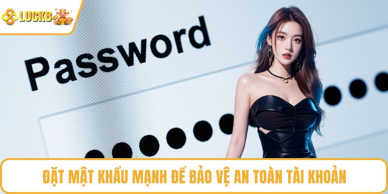 Đặt mật khẩu mạnh để bảo vệ an toàn tài khoản