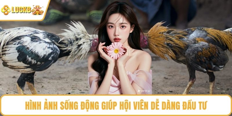 Hình ảnh sống động giúp hội viên dễ dàng đầu tư