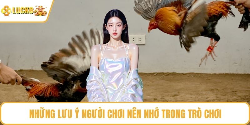 Những lưu ý người chơi nên nhớ trong trò chơi